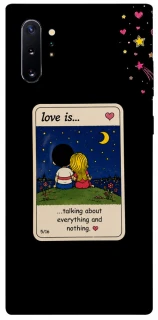 Чехол на Samsung Galaxy Note 10 Plus Love is ver.6 фото 1 из 1