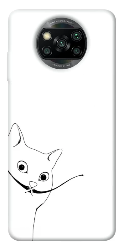 Чехол на Xiaomi Poco X3 NFC / Poco X3 Pro Кот Дали фото 1 из 1