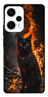 Чехол на Xiaomi Poco F5 / Note 12 Turbo Огненный кот фото 1 из 1