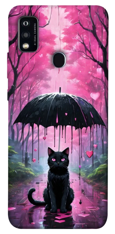 Чохол на ZTE Blade A51 Black cat фото 1 з 1