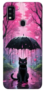 Чохол на ZTE Blade A51 Black cat фото 1 з 1