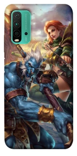 Чехол на Xiaomi Redmi Note 9 4G / Redmi 9 Power Dota heroes фото 1 из 1