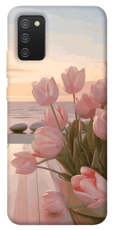 Чохол на Samsung Galaxy A02s Morning Flowers zon фото 1 Чохол на Samsung Galaxy A02s Morning Flowers zon фото 1 з 1