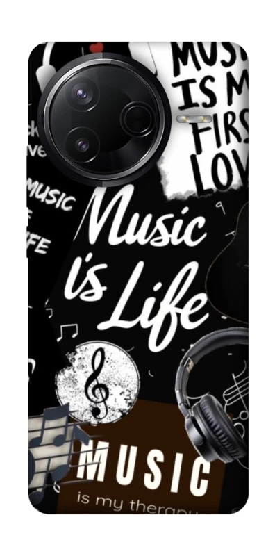 Чохол на Infinix Note 50 Pro Music is Life фото 1 з 1