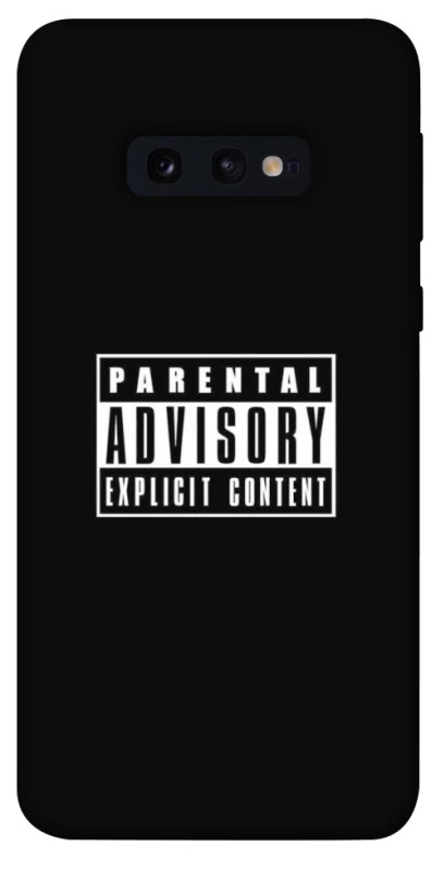 Чохол на Samsung Galaxy S10e Parental Advisory Label фото 1 з 1