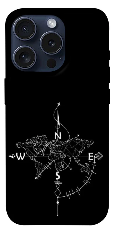 Чохол на Apple iPhone 15 Pro (6.1") Travel Map фото 1 з 1