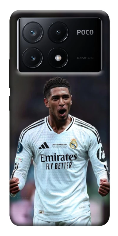 Чехол на Xiaomi Poco X6 Jude Bellingham V2 фото 1 из 1
