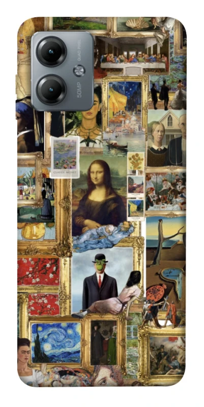 Чехол на Motorola Moto G14 Art collage ver.9 фото 1 из 1