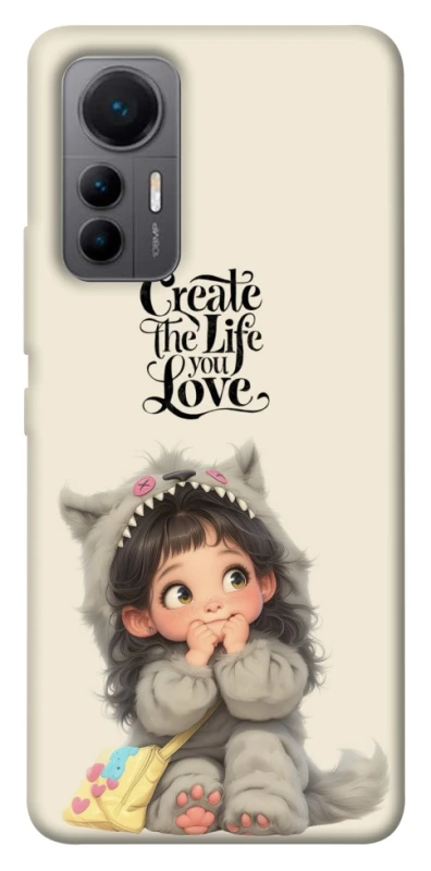 Чохол на Xiaomi 12 Lite Create the life you love фото 1 з 1