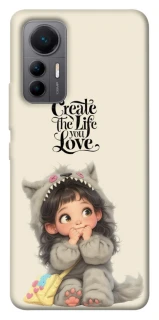 Чехол на Xiaomi 12 Lite Create the life you love фото 1 из 1