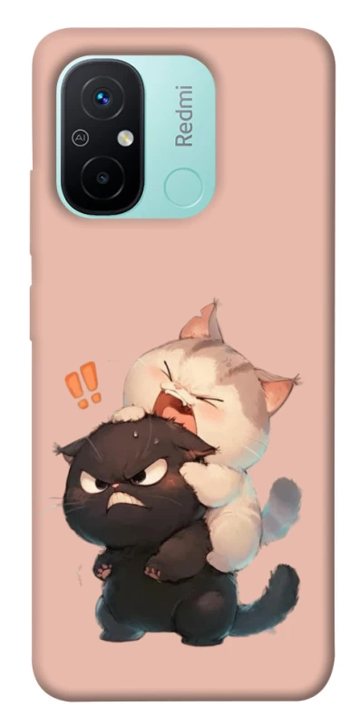 Чохол на Xiaomi Redmi 12C / Poco C55 Сat and cat фото 1 з 1