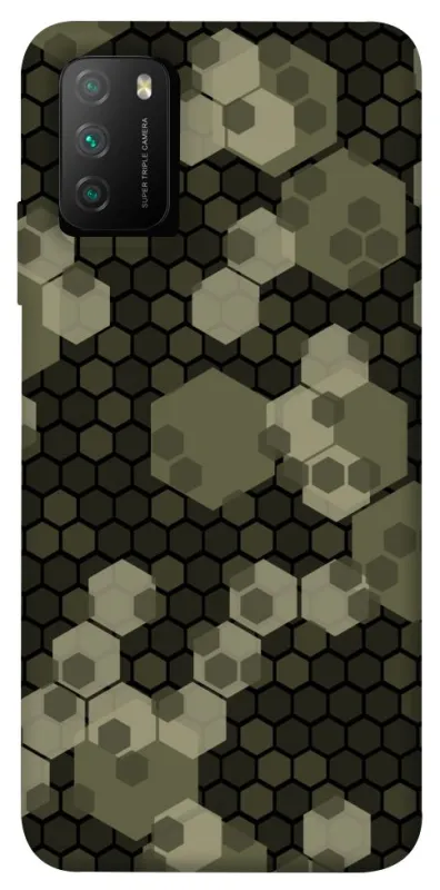 Чохол на Xiaomi Poco M3 Camouflage v9 фото 1 з 1