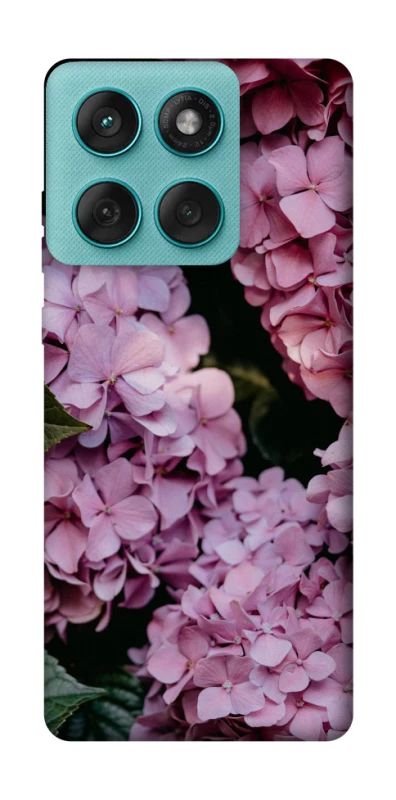 Чохол на Motorola Edge 60 Fusion Рожеві гартензії фото 1 з 1