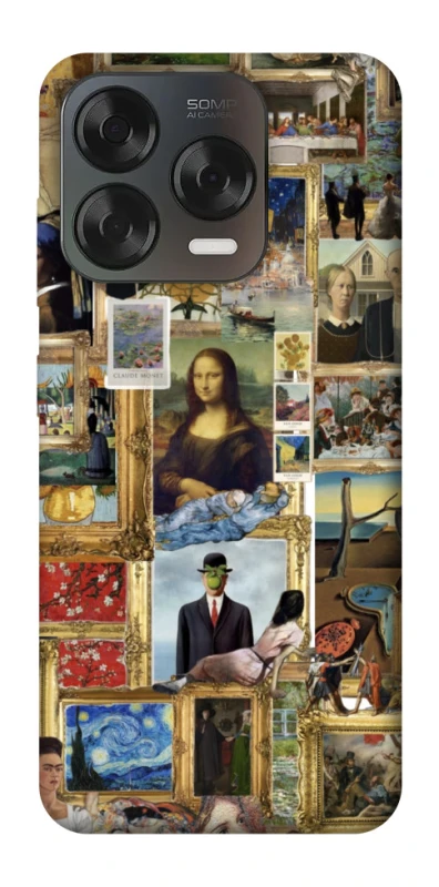 Чехол на ZTE Blade V70 Design Art collage ver.9 фото 2 из 2
