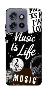 Чохол на Motorola Edge 50 Neo Music is Life фото 1 з 1