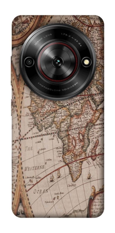 Чехол на ZTE Nubia Focus Карта путешествий фото 1 из 1