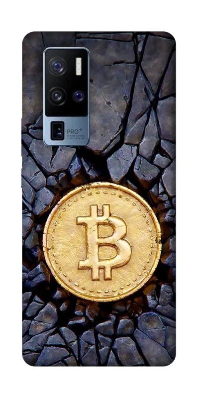 Чохол на Vivo X50 Pro+ Bitcoin cracks фото 1 з 1