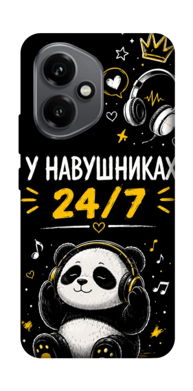 Чехол на Honor 400 У навушниках 24/7 фото 1 из 1