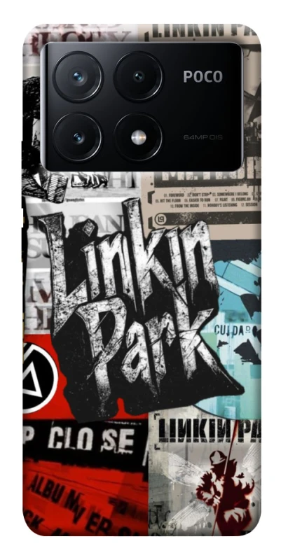 Чохол на Xiaomi Poco X6 Linkin Park logo ver.2 фото 1 з 1