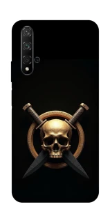 Чехол на Huawei Honor 20 / Nova 5T Golden Skull фото 1 из 1