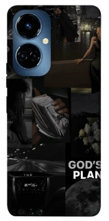 Чохол на TECNO Camon 19 Pro God's plan фото 1 з 1