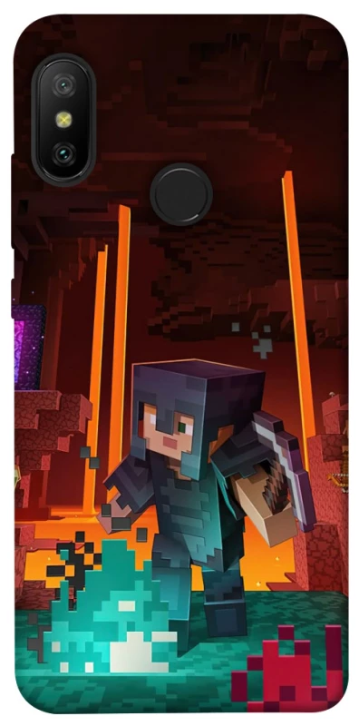 Чохол на Xiaomi Mi A2 Lite / Xiaomi Redmi 6 Pro Minecraft game adventure фото 1 з 1