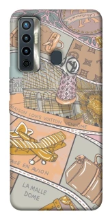 Чехол на TECNO Camon 17 Fashion collage ver.2 фото 1 из 1