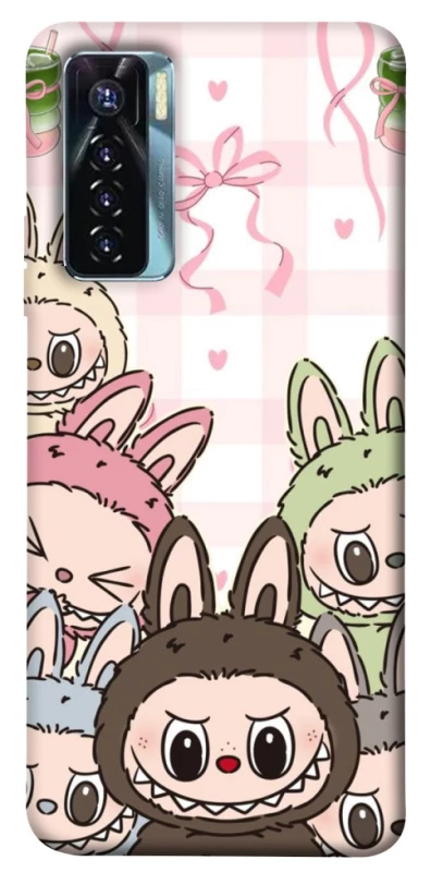 Чохол на TECNO Camon 17 Pro All Labubu 2 фото 1 з 1