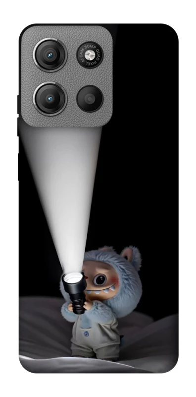 Чохол на Motorola Moto G15 Power Labubu with flashlight ver.3 фото 1 з 1