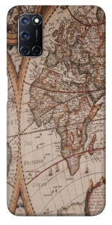 Чехол на Oppo A52 / A72 / A92 Карта путешествий фото 1 из 1