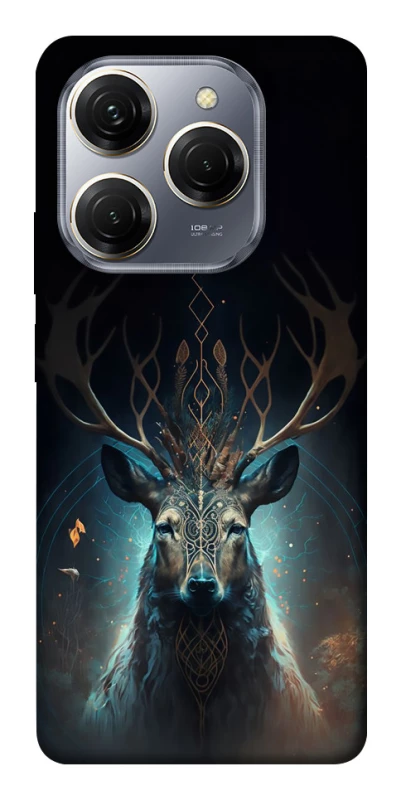 Чехол на TECNO Spark 20 Pro Скандинавский олень v2 фото 1 из 1