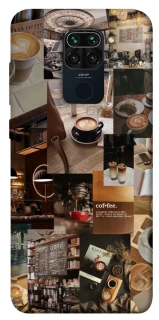Чохол на Xiaomi Redmi Note 9 / Redmi 10X Coffee collage ver.2 фото 1 з 1