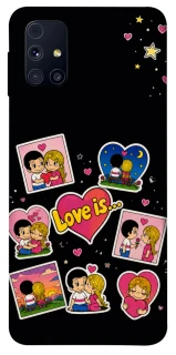 Чехол на Samsung Galaxy M31s Love is фото 1 из 1