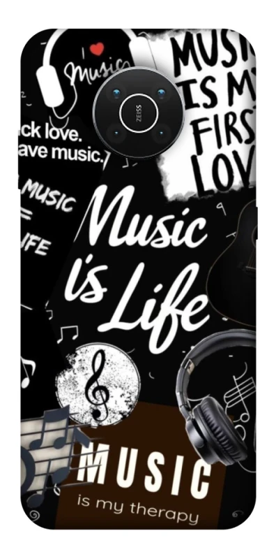Чохол на Nokia X10 / X20 Music is Life фото 1 з 1