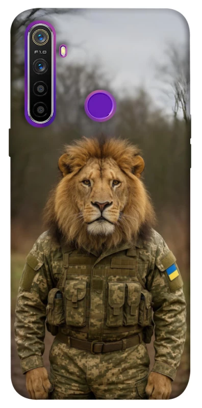 Чохол на Realme 5 Лев захисник фото 1 з 1