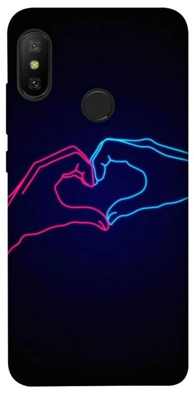 Чохол на Xiaomi Mi A2 Lite / Xiaomi Redmi 6 Pro Neon love фото 1 з 1
