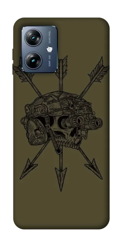 Чохол на Motorola Moto G54 Power Mil skull фото 1 з 1