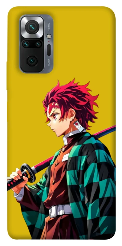 Чохол на Xiaomi Redmi Note 10 Pro Tanjiro Kamado v2 фото 1 з 1
