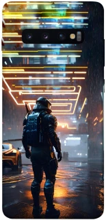 Чехол на Samsung Galaxy S10+ Cyber character фото 1 из 1