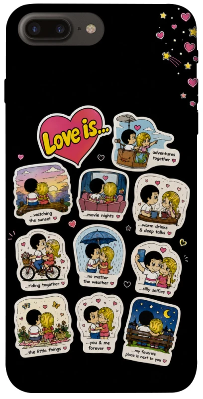 Чохол на Apple iPhone 7 plus / 8 plus Love is ver.4 фото 1 з 1