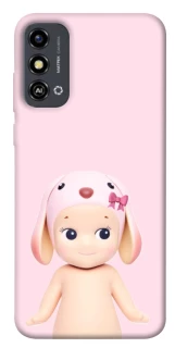 Чехол на ZTE Blade A53 Pink Ribbon Hop фото 1 из 1