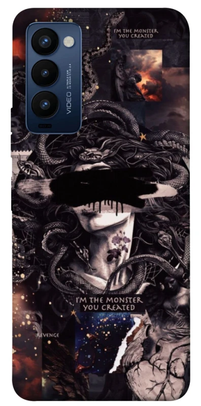 Чехол на TECNO Camon 18 Monster you created фото 1 из 1