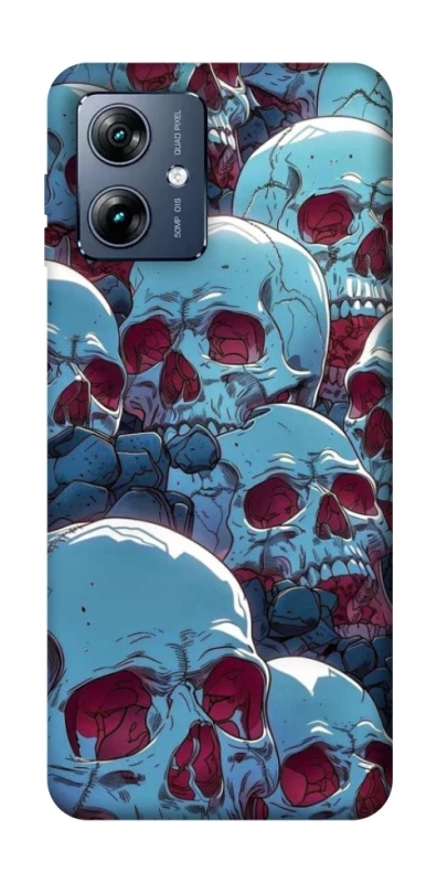 Чохол на Motorola Moto G54 Power Skulls v2 фото 1 з 1