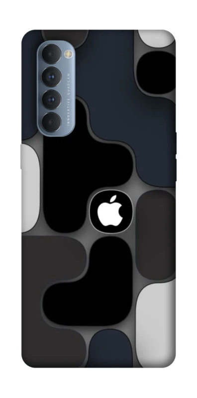 Чохол на Oppo Reno 4 Pro Apple logo ver.8 фото 1 з 1