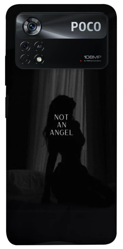 Чохол на Xiaomi Poco X4 Pro 5G Not an angel фото 1 з 1
