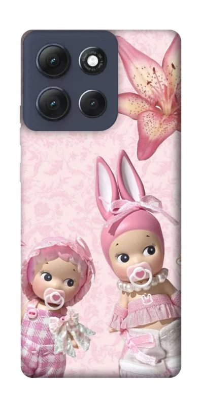 Чохол на Motorola Moto G86 Power Vintage Blossom Twins фото 1 з 1