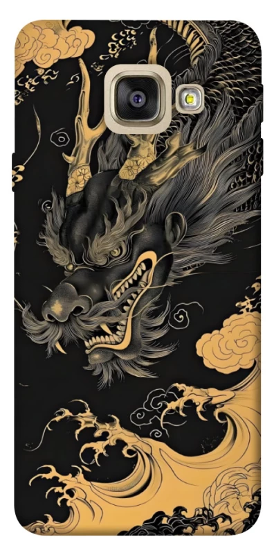Чохол на Samsung A520 Galaxy A5 (2017) gold dragon фото 1 з 1