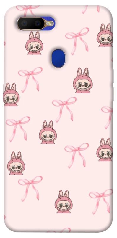 Чохол на Oppo A5s Pink bows and Labubus фото 1 з 1