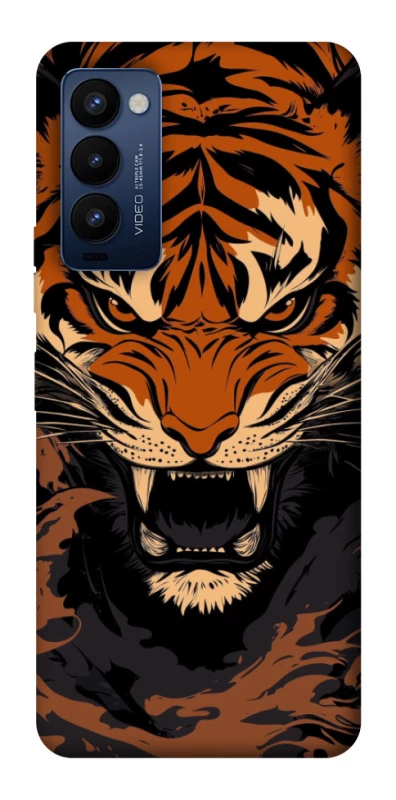 Чохол на TECNO Camon 18 Pro cool tiger фото 1 з 1
