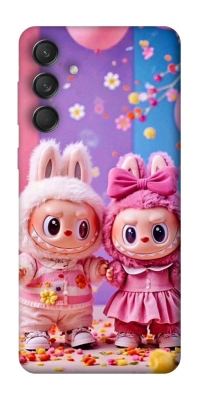 Чохол на Samsung Galaxy M55 Labubu twins ver.2 фото 1 з 1